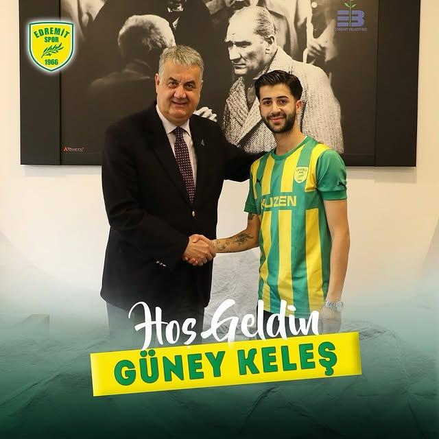 Edremitspor'dan Sol Bek Transferi: Güney Keleş Takıma Katıldı