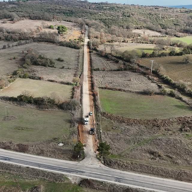 Balya Belediyesi'nden Ören Mahallesi'nde Yol Genişletme Hamlesi