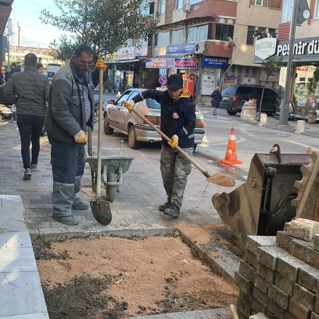 Susurluk Belediyesi Ekiplerinden Kesintisiz Çalışma