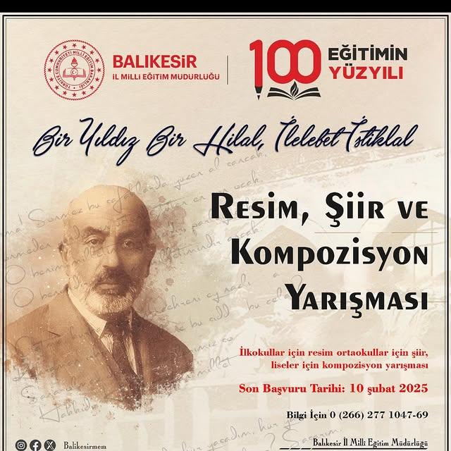 Ayvalık İlçe Milli Eğitim Müdürlüğü'nden Sanat Dolu Yarışma