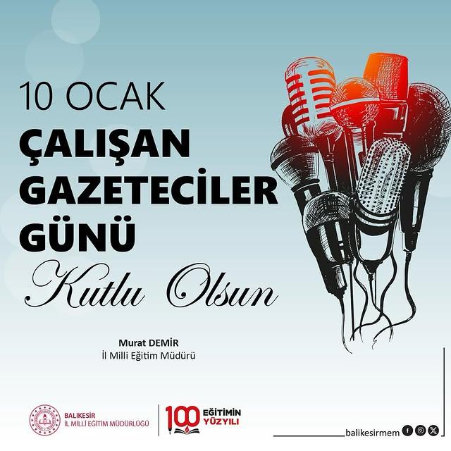 Gazetecilere Övgü: 10 Ocak Çalışan Gazeteciler Günü Kutlaması