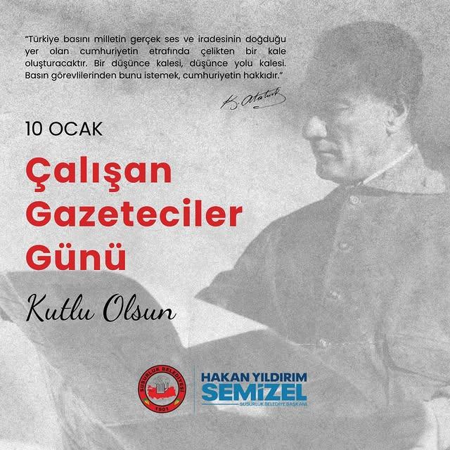 Basın Emekçilerinin 10 Ocak Çalışan Gazeteciler Günü Kutlanıyor