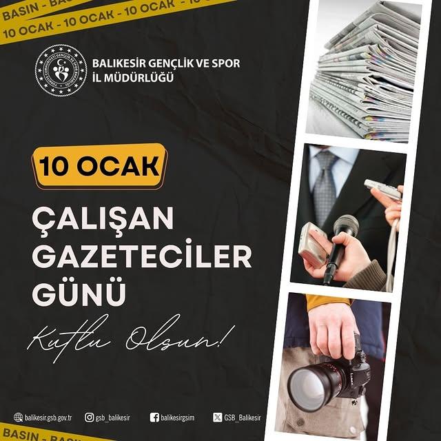 Gazetecilerin Emeklerini Kutluyoruz