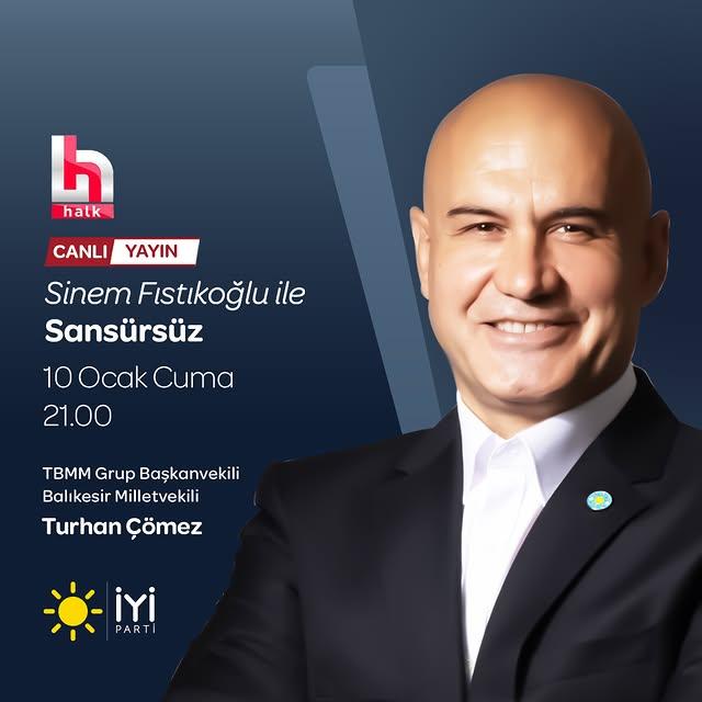 Turhan Çömez: Halk TV'de Sansürsüz Programına Konuk Oldu