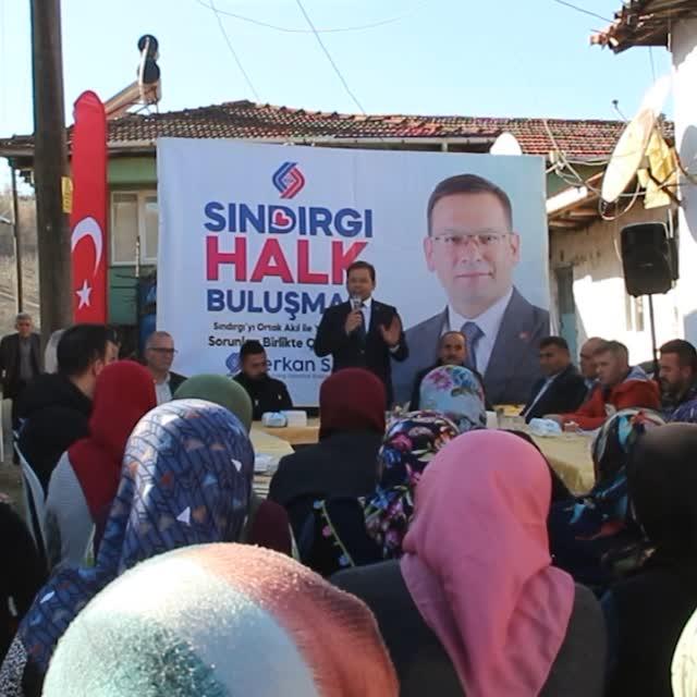 Vatandaşlarla İlk Halk Buluşması Küçükdağdere'de Gerçekleşti