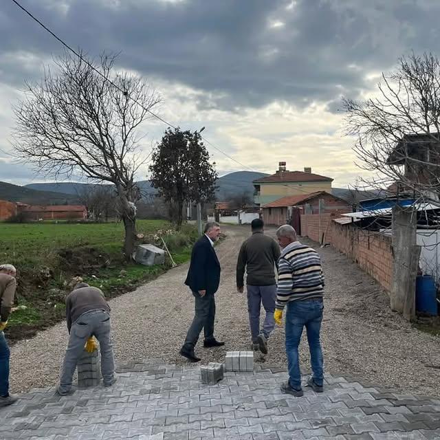 Beyköy ve Çevre Mahallelerde Parke Taşı Çalışmaları Sonuçlanıyor