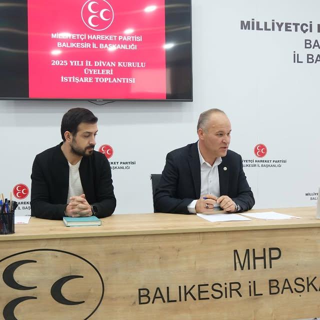 MHP Balıkesir İl Başkanlığı'ndan Birlik ve Beraberlik İçin Önemli Toplantı