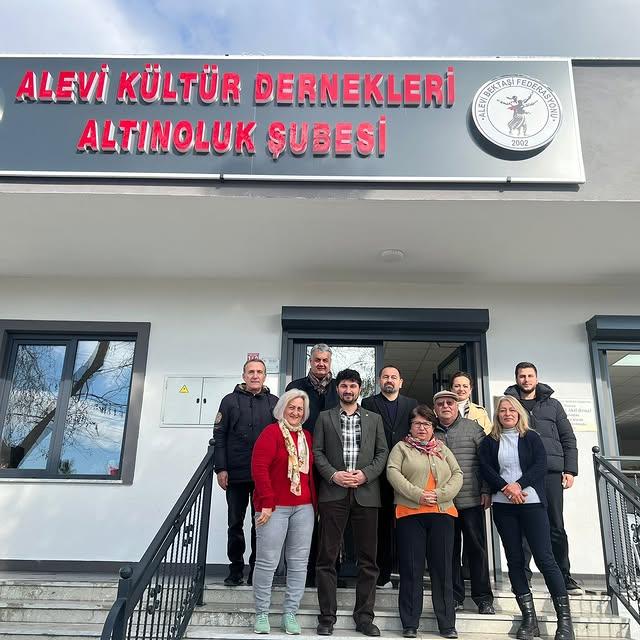Edremit Belediye Yetkililerinden Alevi Kültür Derneği'ne Tebrik Ziyareti