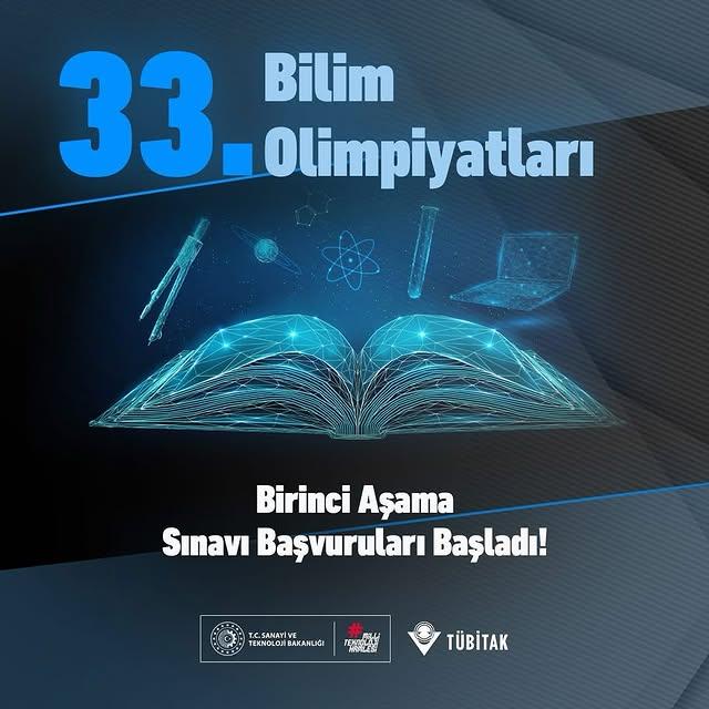 33. Bilim Olimpiyatları Başlıyor: Başvurular Açıldı!