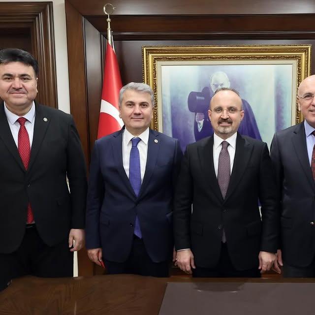 Ak Parti Heyetinden İçişleri Bakan Yardımcısına Ziyaret