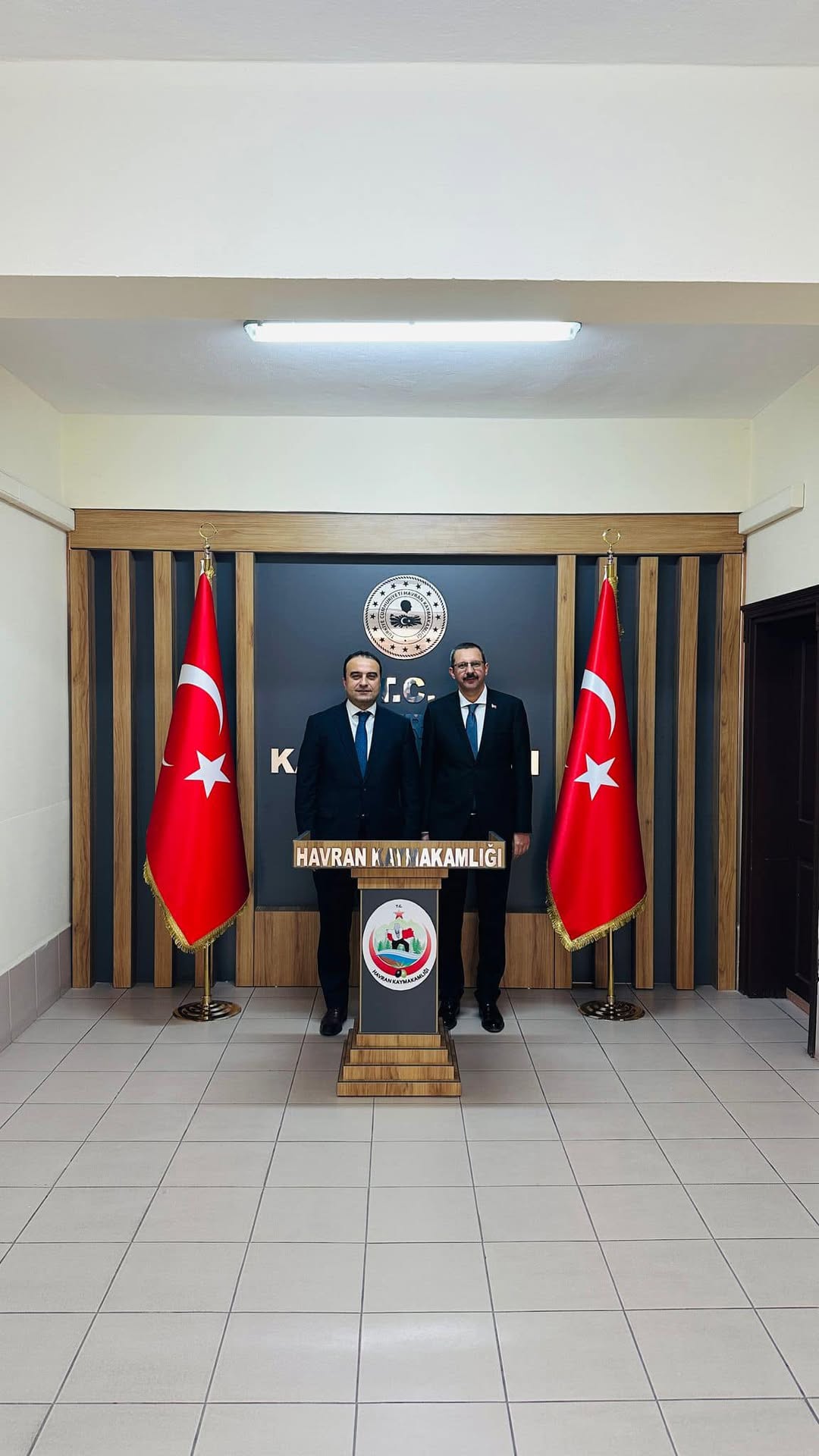 Balıkesir Vali Yardımcısı'ndan Havran Kaymakamı'na Nezaket Ziyareti