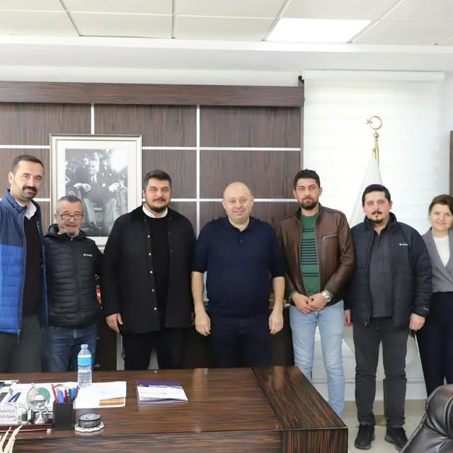 Belediye Başkanı İbrahim Palaz'a Nazik Ziyaret