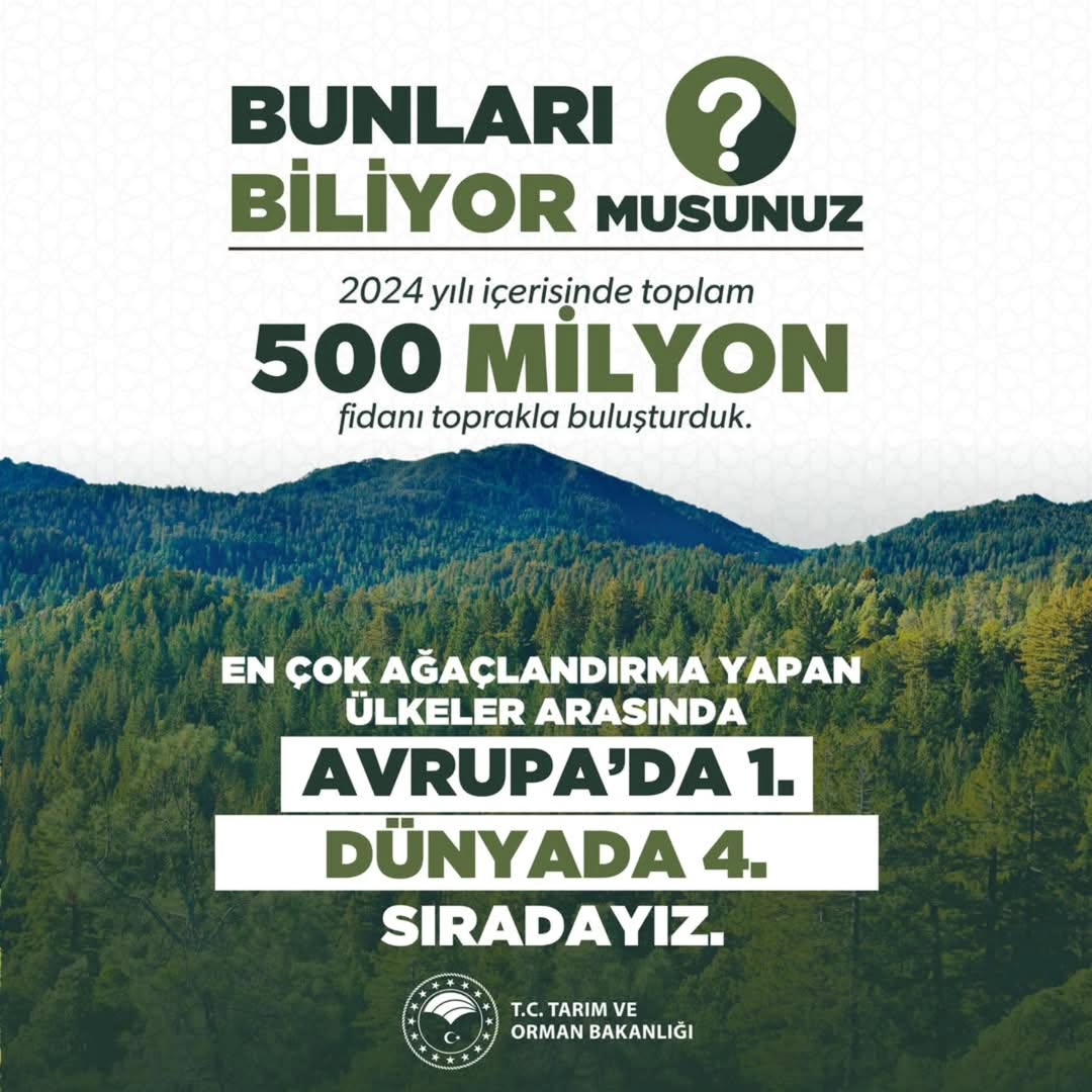 Ayvalık’ta 4 Bin Fidan Toprakla Buluştu