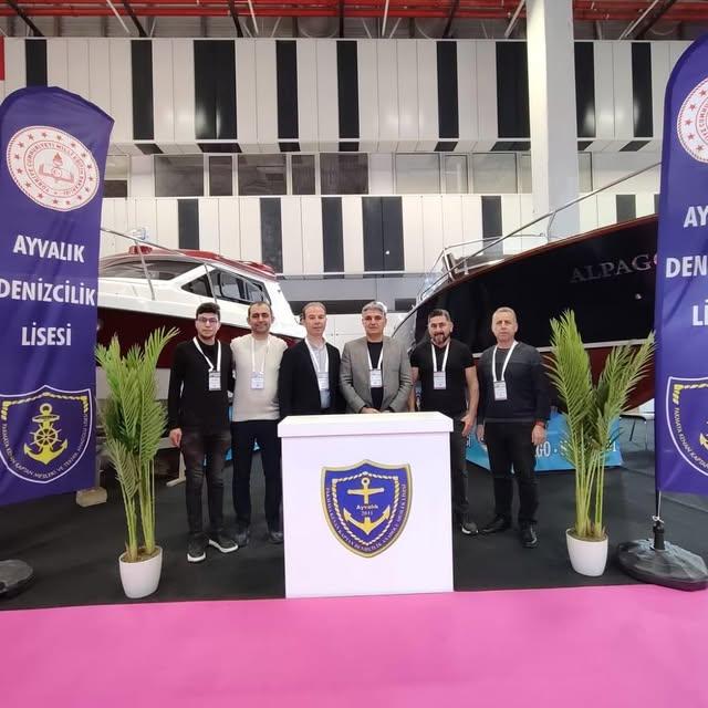 Ayvalık Denizcilik Lisesi, Bosphorus Boat Show'da Göz Dolduruyor