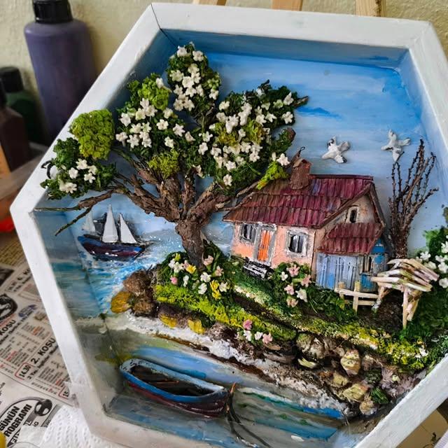 Ayvalık'ta 3 Boyutlu Şekillendirme Kursu İlgi Görüyor