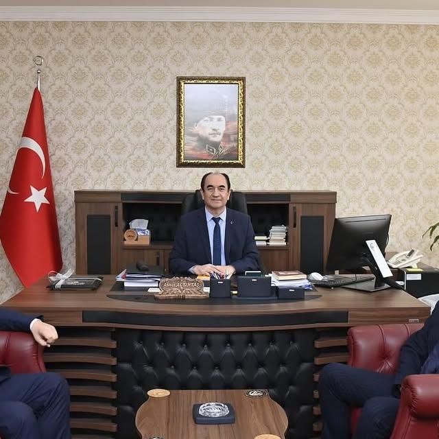 Gönen Belediye Başkanı İbrahim Palaz ve Balıkesir Büyükşehir Belediye Başkanı Ahmet Akın'dan Ortak Proje Toplantısı