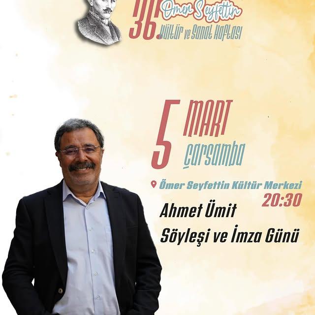 Gönen'de Ahmet Ümit ile Büyülü Edebiyat Yolculuğu