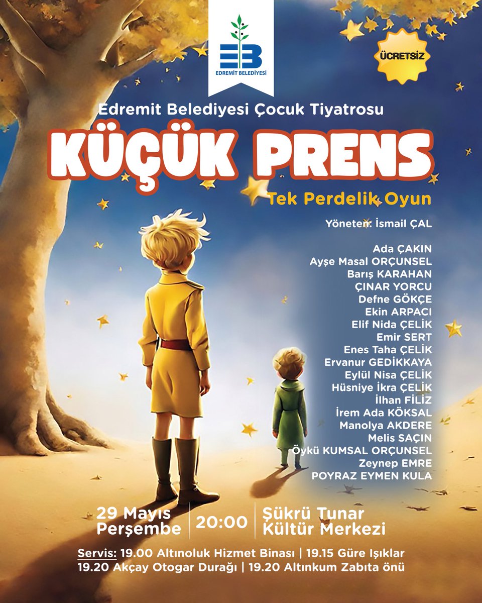 Edremit Belediyesi Çocuk Tiyatrosu 