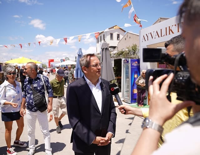 Ayvalık’ta GastroFest Coşkusu: Festival Alanı Lezzet Dolu