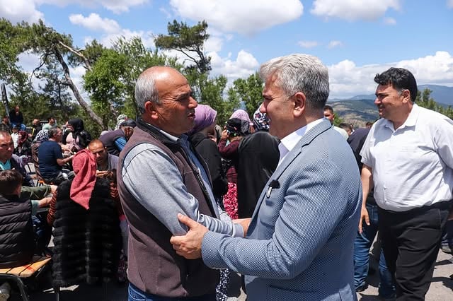 AK Parti Balıkesir Milletvekili Canbey Havran'da Hemşehrileriyle Buluştu