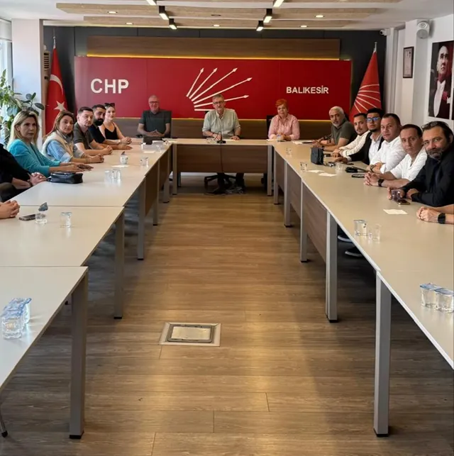CHP Balıkesir İl Başkanlığı Olağan İl Yönetim Kurulu Toplantısı Yapıldı