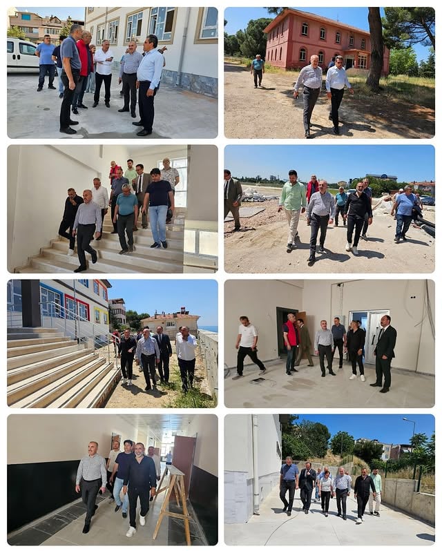 Balıkesir'de Eğitim Yatırımları Yerinde İncelendi