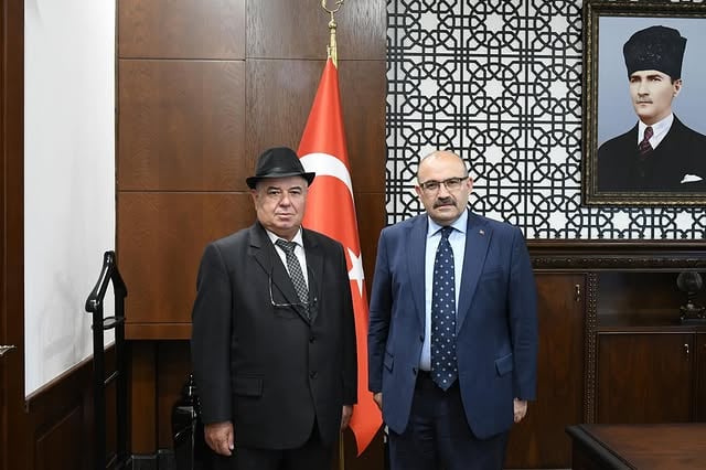 Balıkesir Valisi İsmail Ustaoğlu, Havran Sarnıç Mahalle Muhtarı Hilmi Okur'u Ağırladı