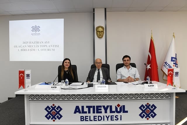 Altıeylül Belediyesi Haziran Ayı Meclis Toplantısı Yapıldı
