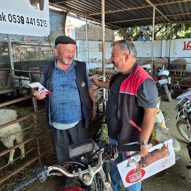 Havran’da Kurban Bayramı Öncesi Canlı Hayvan Pazarı Denetimleri Sürüyor