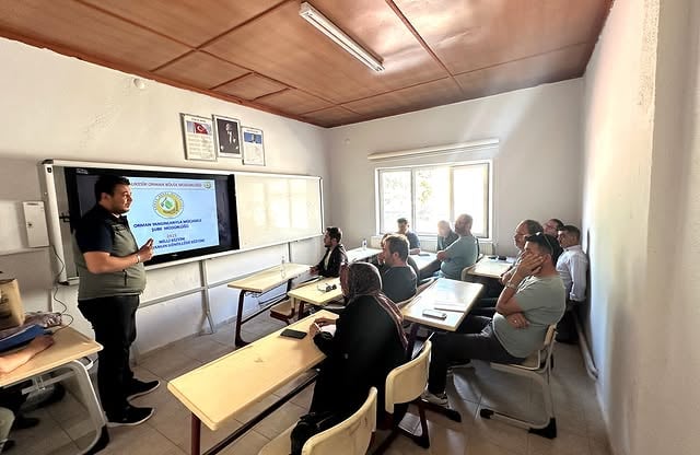 Balıkesir'de Öğretmenlere Orman Yangınları Bilgilendirme Eğitimi Verildi