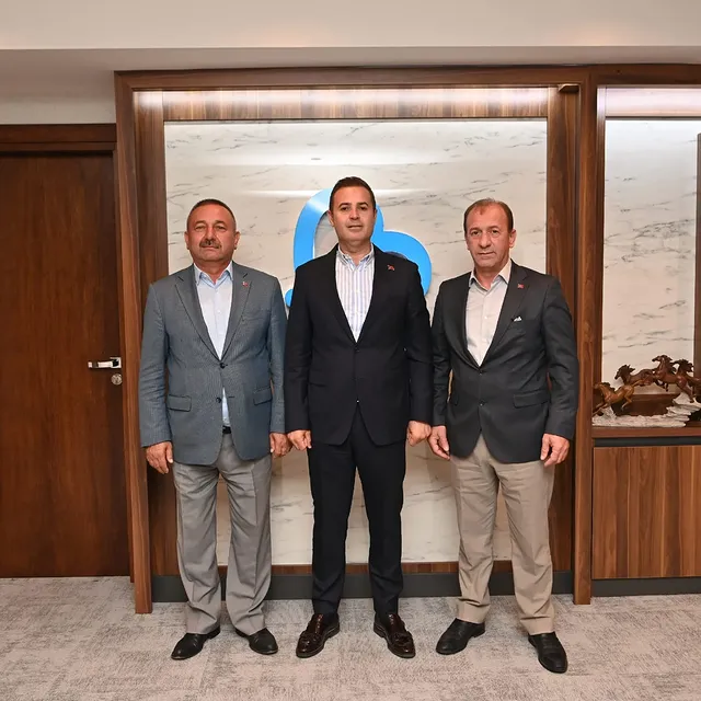 Balıkesir Büyükşehir Belediyesi Taşımacılar Kooperatifi Başkanı Çetin'i Ağırladı