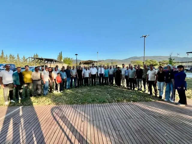 Havran Kaymakamı Enver Özderin'e Veda Yemeği Düzenlendi