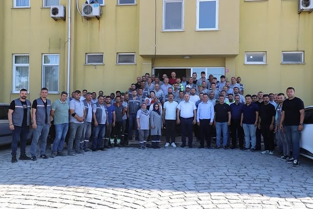 Gönen Belediyesi Personeli Kurban Bayramı'nda Bir Araya Geldi