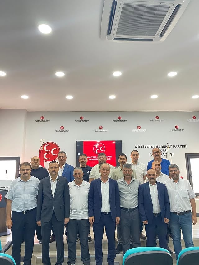 MHP Balıkesir İl Başkanlığı Kamu Sen Sendika Temsilcileriyle İstişare Toplantısı Düzenledi