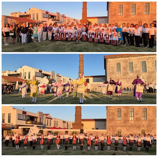 Ayvalık Halk Eğitim Merkezi'nden Folklor Gösterisi