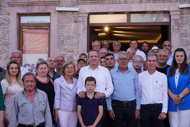 Ayvalık'ta Cumhuriyet Halk Partisi Bayramlaşma Programı Düzenlendi