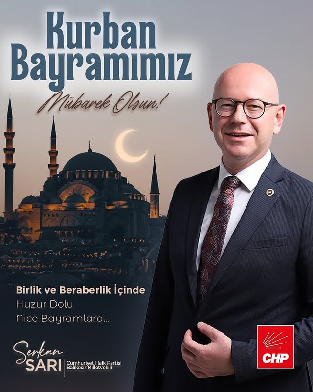 CHP'li Vekil Sarı'dan Kurban Bayramı Mesajı