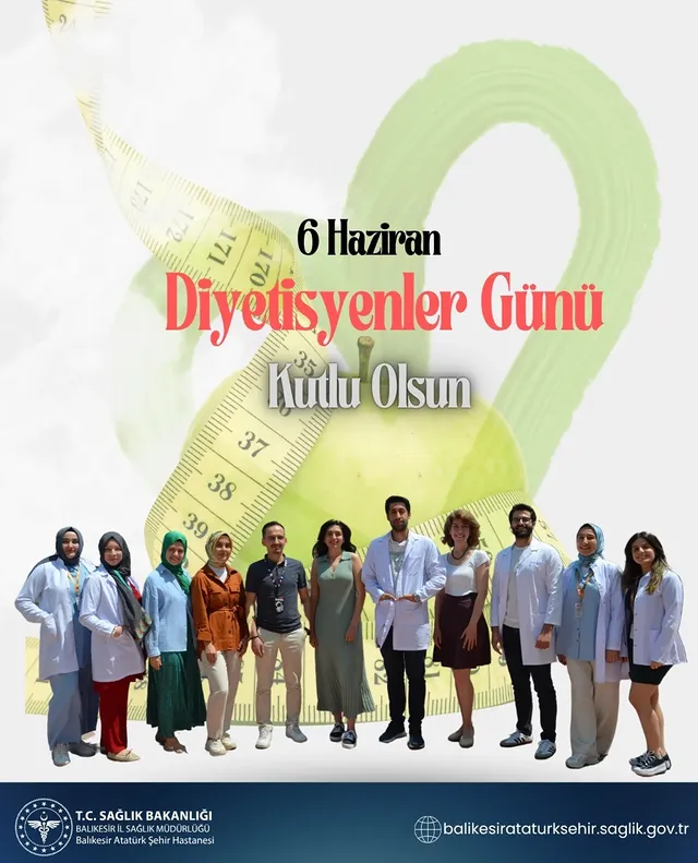 Balıkesir'de Diyetisyenler Günü Kutlandı