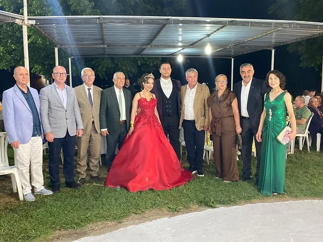 Balya Belediyesi Ege ve Olcay Çiftinin Düğün Merasimine Katıldı