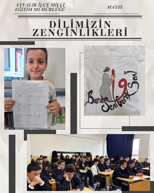 Ayvalık'ta Dil Projesi Mayıs Ayında Renkli Faaliyetlere Sahne Oldu