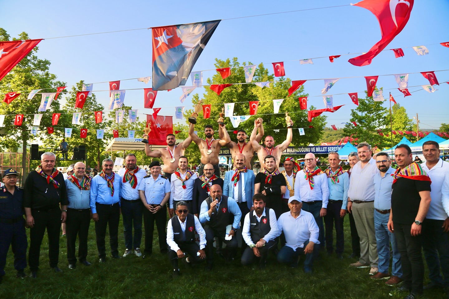 İvrindi Belediyesi 22. Akçalören Yağlı Pehlivan Güreşleri Tamamlandı