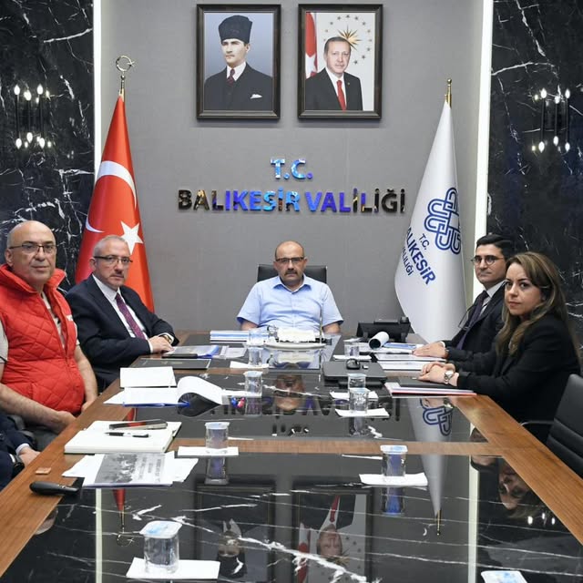 Balıkesir Valiliği'nde AB Projeleri Değerlendirme Toplantısı Yapıldı