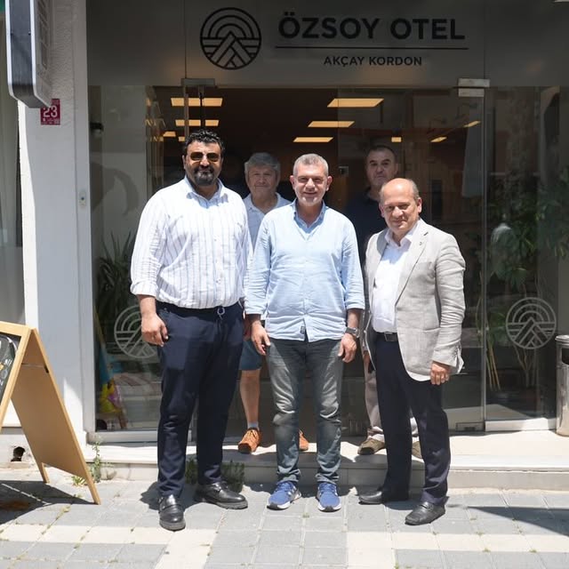Edremit Ticaret Odası Yönetimi, Özsoy Otel'i Ziyaret Etti