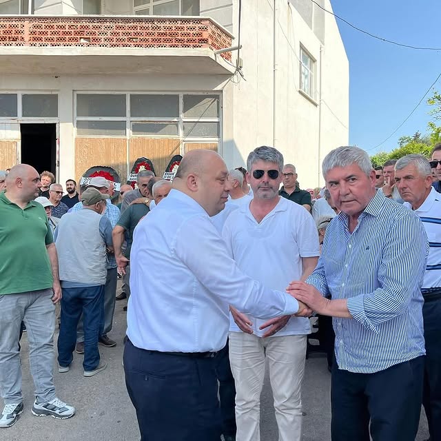 Gönen Belediye Başkanı Palaz, Faruk Havutça'nın Cenaze Törenine Katıldı
