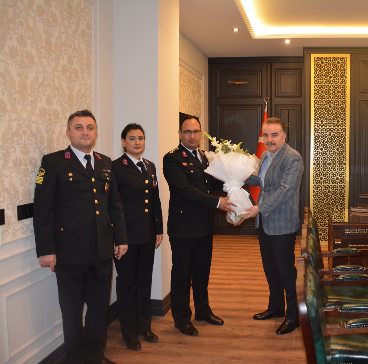 Edremit Kaymakamlığı'nda Jandarma Teşkilatı Kuruluş Yıl Dönümü Kutlandı