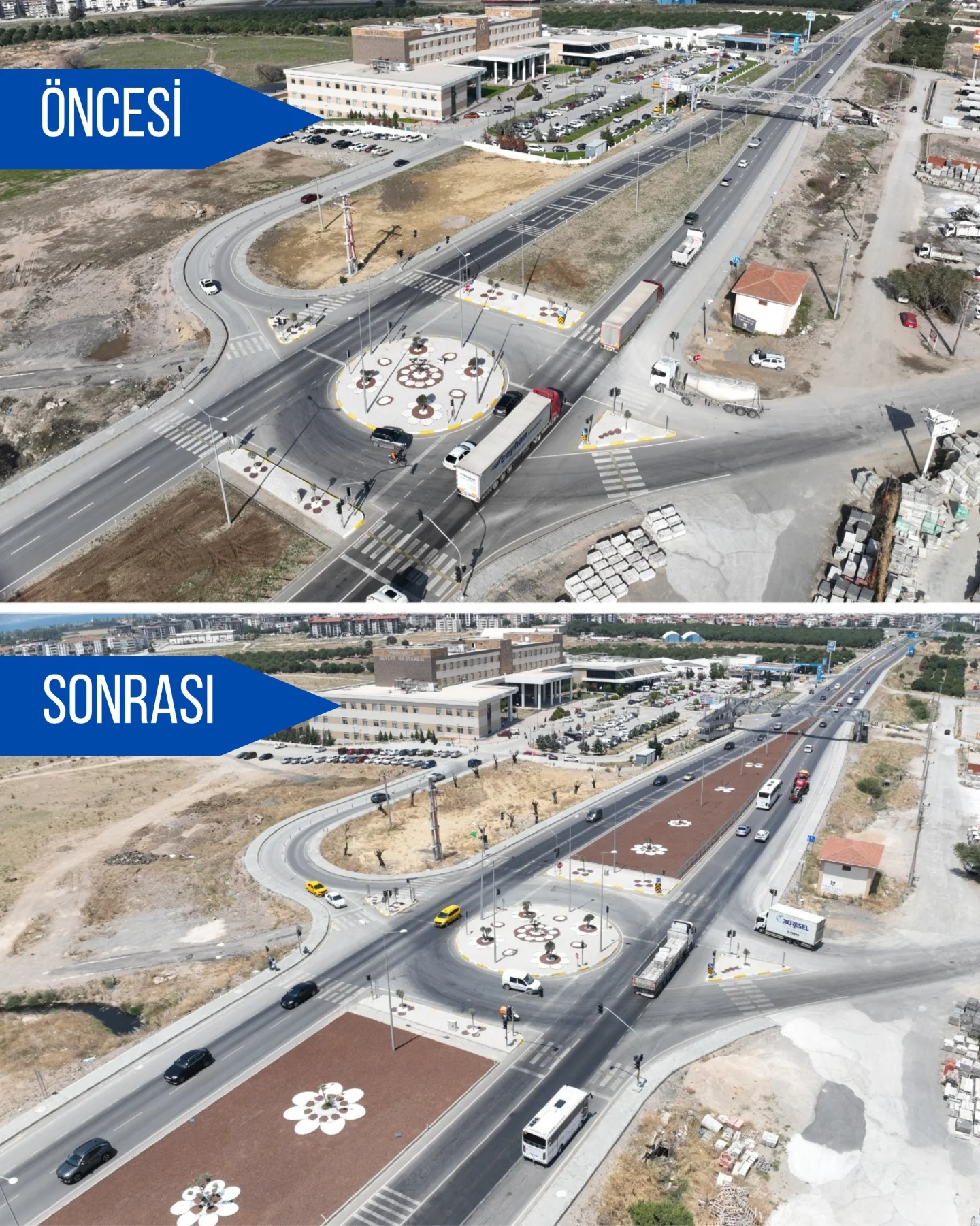 Balıkesir'de Altyapı ve Estetik Çalışmaları Devam Ediyor