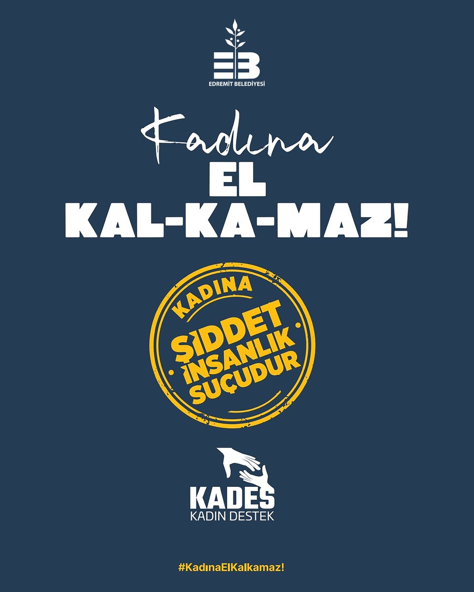 Edremit Belediyesi Kadına Yönelik Şiddete Karşı Mücadele Çağrısı Yaptı