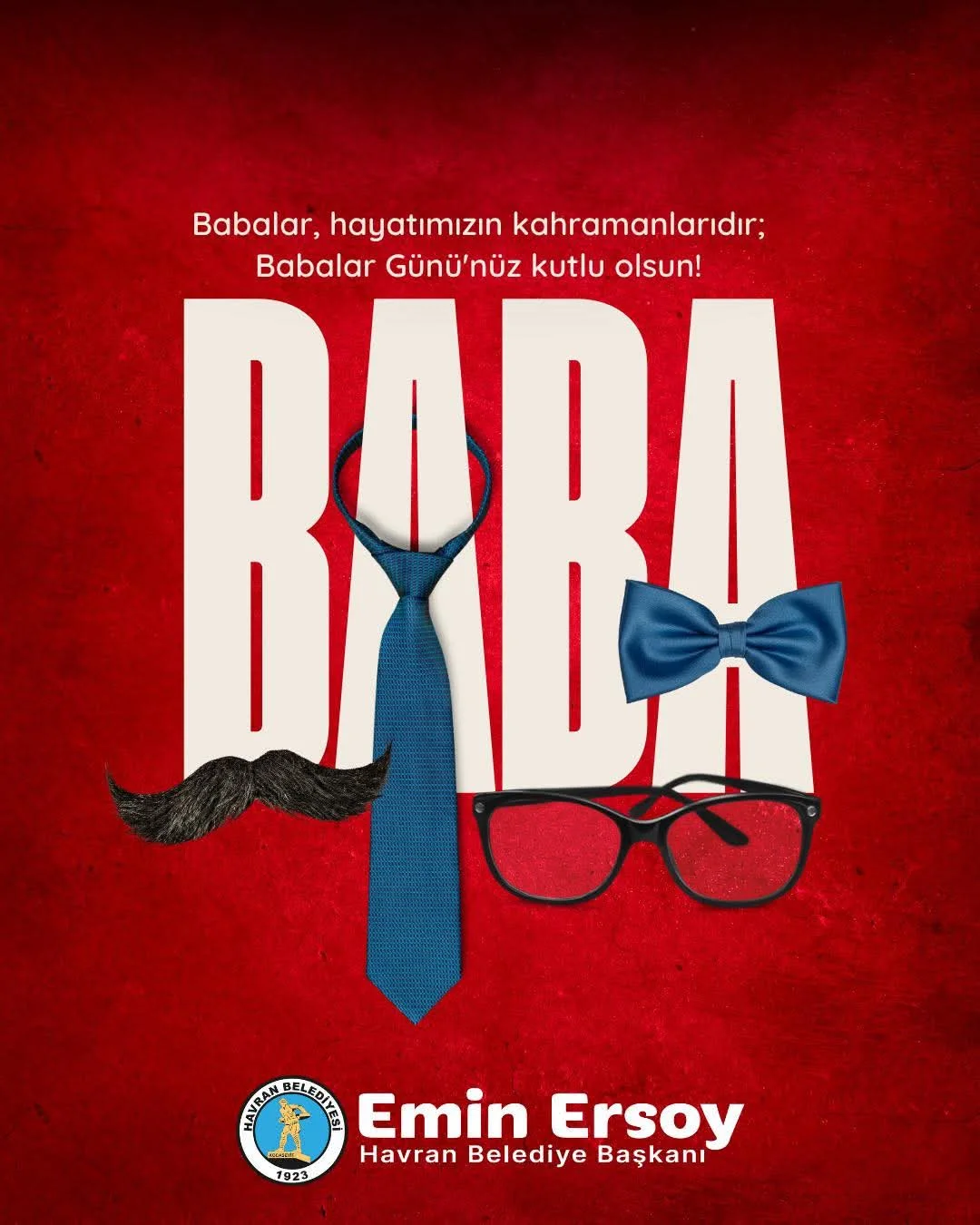 Havran Belediyesi'nden Babalar Günü Mesajı