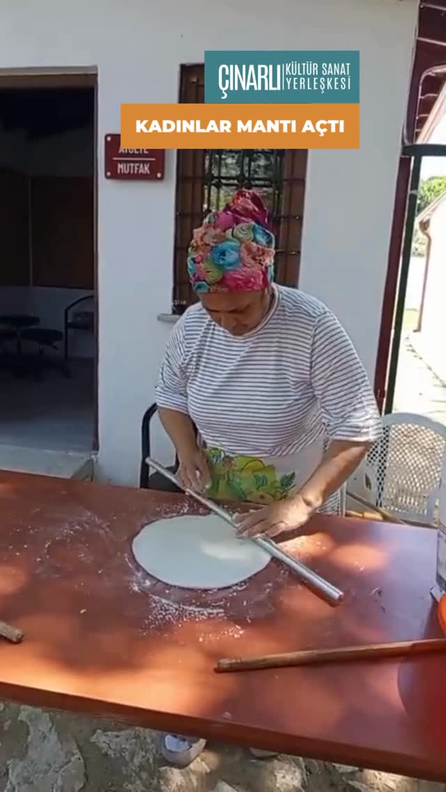 Marmara Adalar'da Kadınların El Emeğiyle Mantı Keyfi