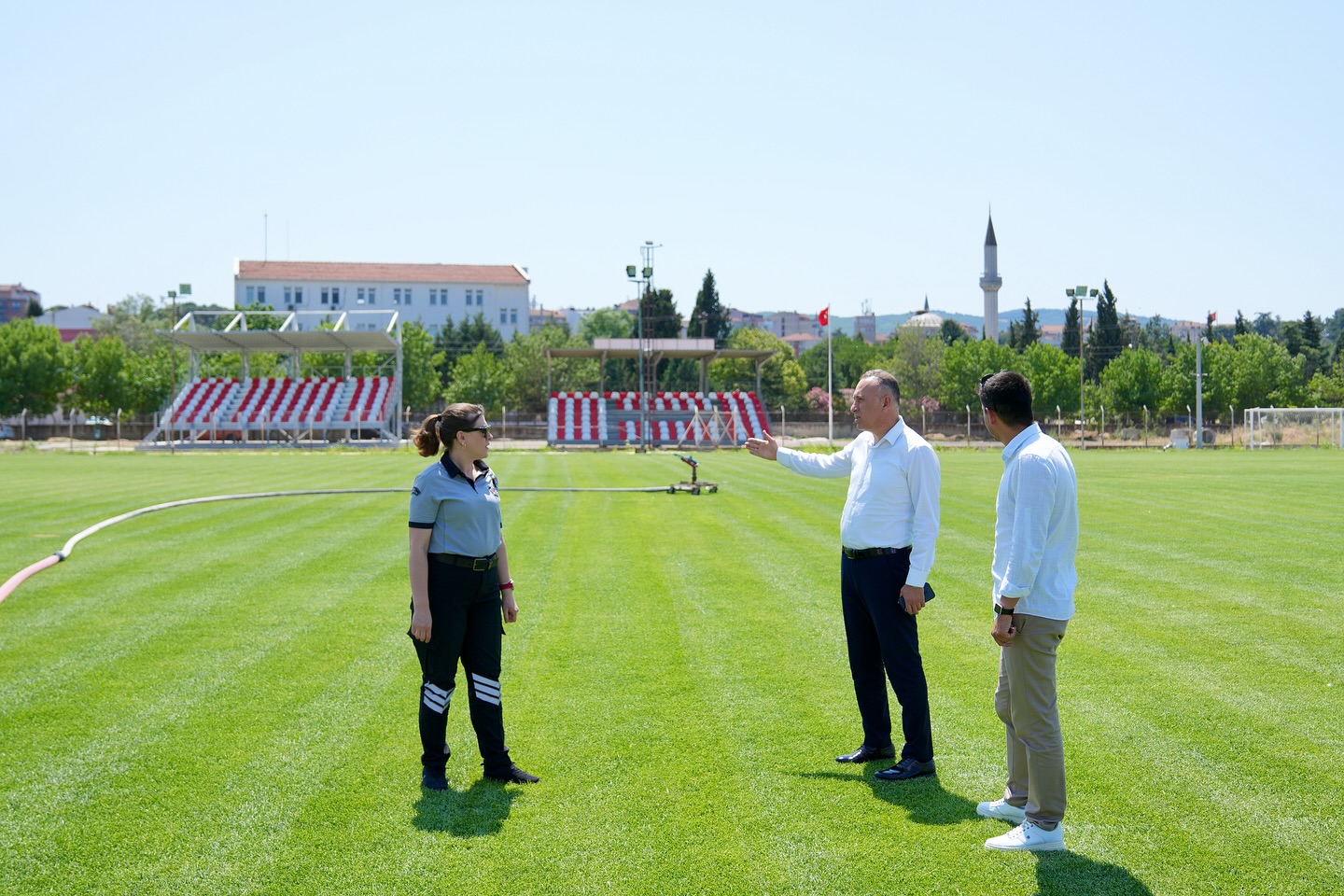 Gençlik ve Spor İl Müdürlüğü Tesislerini İnceledi